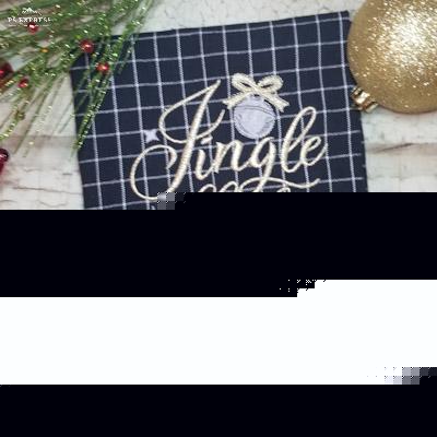 Jingle all the Way machine embroidery design